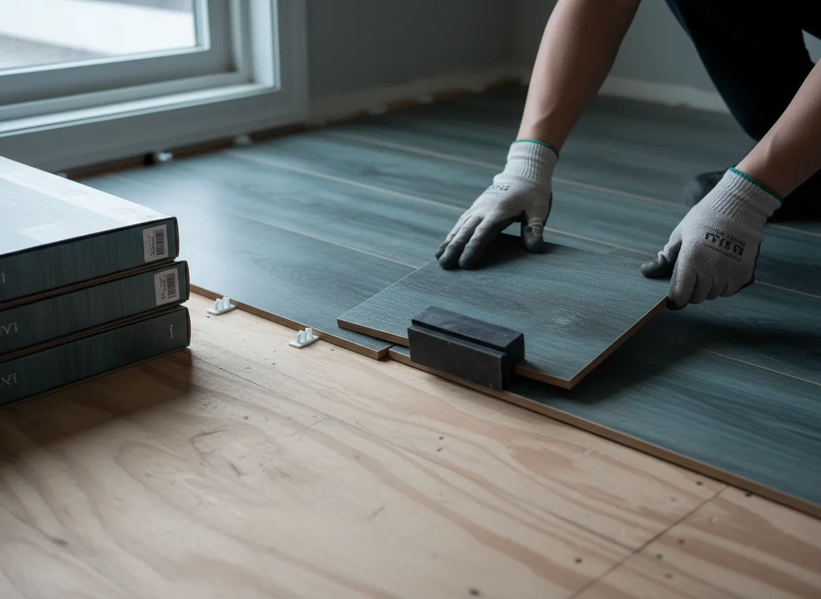 Luxury Vinyl Plank Installation company in Danciger, TX